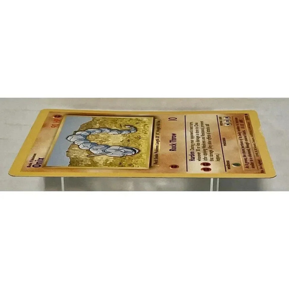 Onix Base Set 56/102‎ Pokémon WOTC 1999 Card LP Vintage - Picture 5 of 12